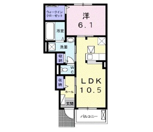 椿庵の物件間取画像